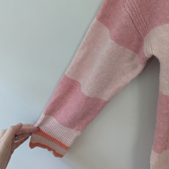 J.Crew Wide‎ Striped Alpaca Blend Turtleneck Sweater - Picture 6 of 11